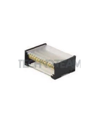 Distribution block 4poles 4x[IN:2x(35mm2) OUT:10x(16mm2)] Cu