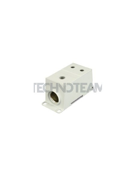 Distribution block 1pole IN:1x(240mm2) OUT:2x(120mm2) Cu