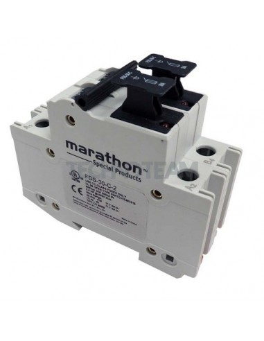 Fused disconnect switch 600VAC 2 poles 30A