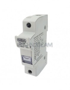 Fuse holder 10x38 690VAC/750VDC 4poles