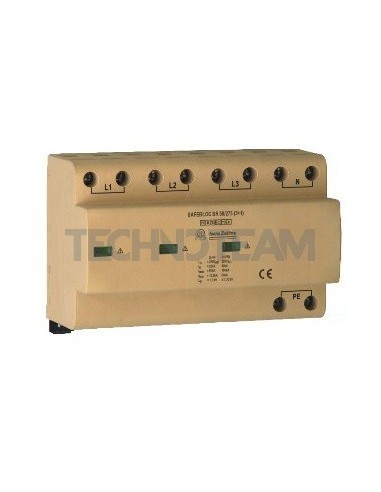 SPD SAFEBLOC B TCG type1 150V 25kA 4+0 IEC
