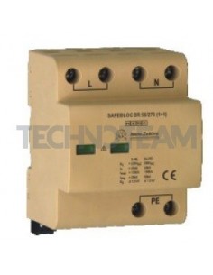 SPD SAFEBLOC B TCG type1 275V 25kA 1+1 IEC