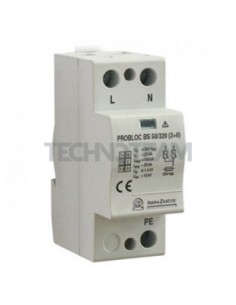SPD PROBLOC BS type1 440V 50kA 2+0 IEC + remote contact
