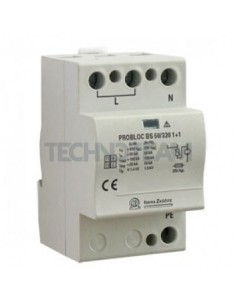 SPD PROBLOC BS type1 320V 50kA 1+1 IEC + remote contact