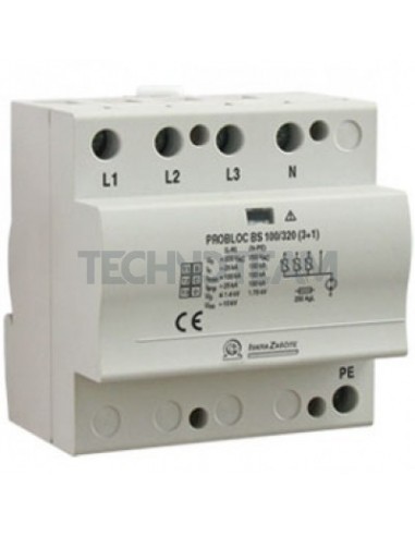 SPD PROBLOC BS type1 320V 100kA 3+1 IEC + remote contact