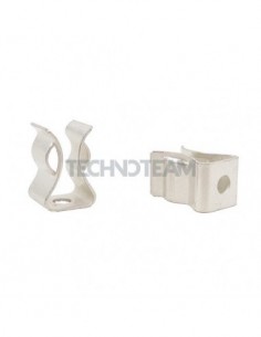 Clip diametro 10mm con fori