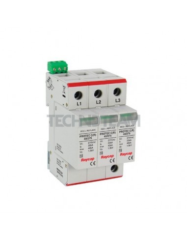 SPD PROTEC type2 480V 3+0 UL/CSA with micro