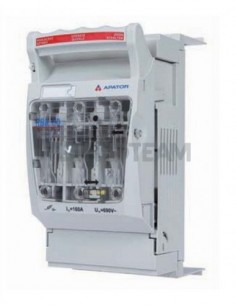 Sezionatore NH000-NH00 3P morsetto a ponte inferiore - Busba