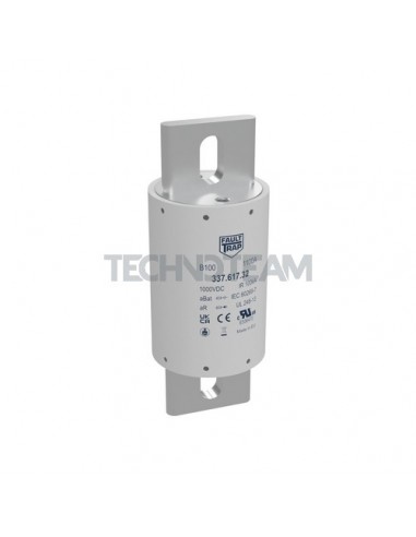 B100 - Fuse 1000VDC aBat 630A - 132,7mm - Silver Plated B100 - Fuse 1000VDC aBat 630A - 132,7mm - Silver Plated