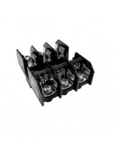 Fuse holder open type 600V CC 3P 30A screw connection