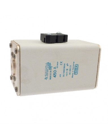 Fuse SQB-DC93 gR 900VDC screw M12 with switch adapter 450A