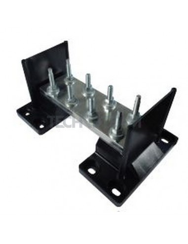 Distribution block 1pole IN:4x(1/2 ) OUT:4x(1/2 )