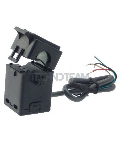 Sensore di corrente apribile AC,DC 20A (doppia alim. +-12V) Sensore di corrente apribile AC,DC 20A (doppia alim. +-12V)