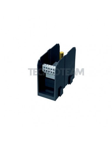 Distrib. block 1pole IN:1xM10 OUT:24x(5mm2) +cover Distrib. block 1pole IN:1xM10 OUT:24x(5mm2) +cover