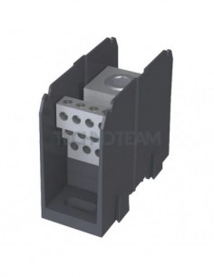 Distrib. block 1poles IN:2x(300mm2) OUT:4x(2mm2)