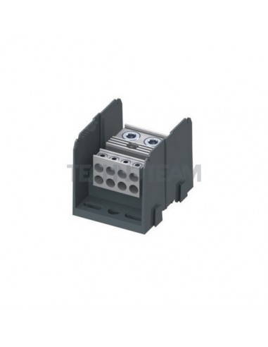 Distrib. block 1pole IN:2x(250mm2) OUT:8x(67mm2)