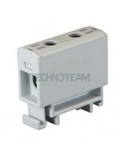 Distrib. Block 1pole IN(1x35mm2) OUT(1x35mm2) blue