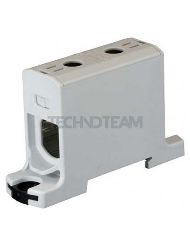 Blocco di distrib. UL 1polo IN:1x(95mm2) OUT:1x(95mm2) nero Blocco di distrib. UL 1polo IN:1x(95mm2) OUT:1x(95mm2) nero