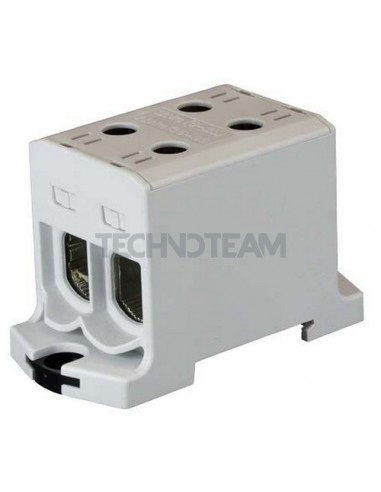 Distrib. block UL 1pole IN:2x(95mm2) OUT:2x(95mm2) grey Distrib. block UL 1pole IN:2x(95mm2) OUT:2x(95mm2) grey