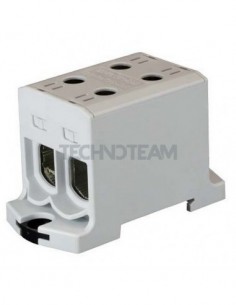 Distrib. block UL 1pole IN:2x(95mm2) OUT:2x(95mm2) Y/G