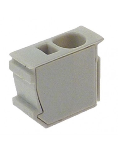 Morsetto grigio per blocco di distribuzione MiniClic Morsetto grigio per blocco di distribuzione MiniClic