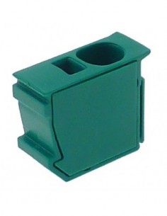 Morsetto verde per blocco di distribuzione MiniClic
