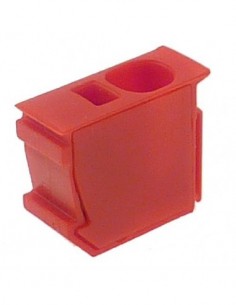 Morsetto rosso per blocco di distribuzione MiniClic