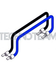 Row conductor 2poles 16mm2 (1black and 1blu) 125mm