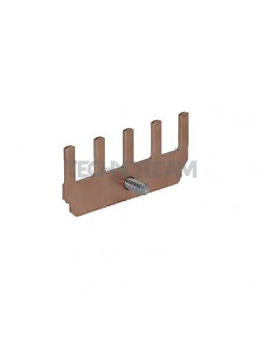 Busbar not isolated 35mm2 22,5mm with threaded bolt M6 8 pin