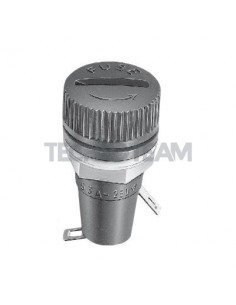 Fuse holder 5x20 with screw for panel