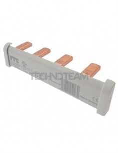Busbar insolated pin 1pole 1000VDC 25mm2 6x17,8mm 90 UL+EK