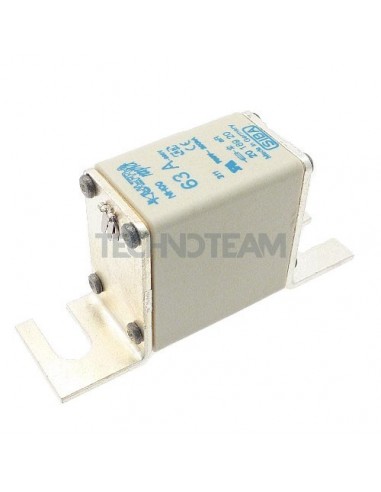 Fuse DIN00 80mm gPV UL2579 600VDC w/o ind. and lug 100A