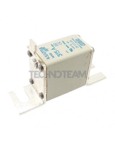 Fuse DIN00 80mm gPV UL 2579 600VDCwith indicator and lug 63A