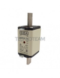 Fuse NH1 gG 500V insulated cover double indicator 125A