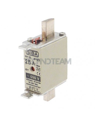 Fuse NH000/NH00C gG 690V double indicator 6A
