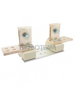 Base portafusibile metallo/ceramica NH4 1600A 1polo