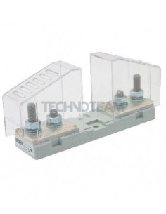 Base portafusibile per DIN000-00 80mm + calotte 1000V 400A