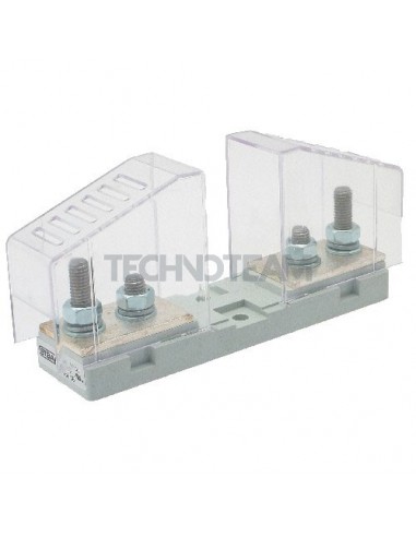 Fuse holder for DIN000-00 80mm +cover 1000V 400A