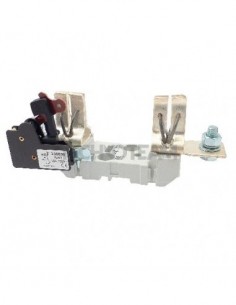 Base poliestere NH3 1polo+micro fissaggio guida DIN o a vite