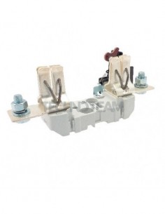 Fuse holder polyester NH3 1P with microswitch DIN rail/screw 2