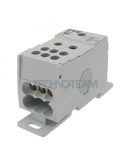 Distribution block 1pole IN:1x(70mm2) OUT:6x(16mm2) Cu Distribution block 1pole IN:1x(70mm2) OUT:6x(16mm2) Cu