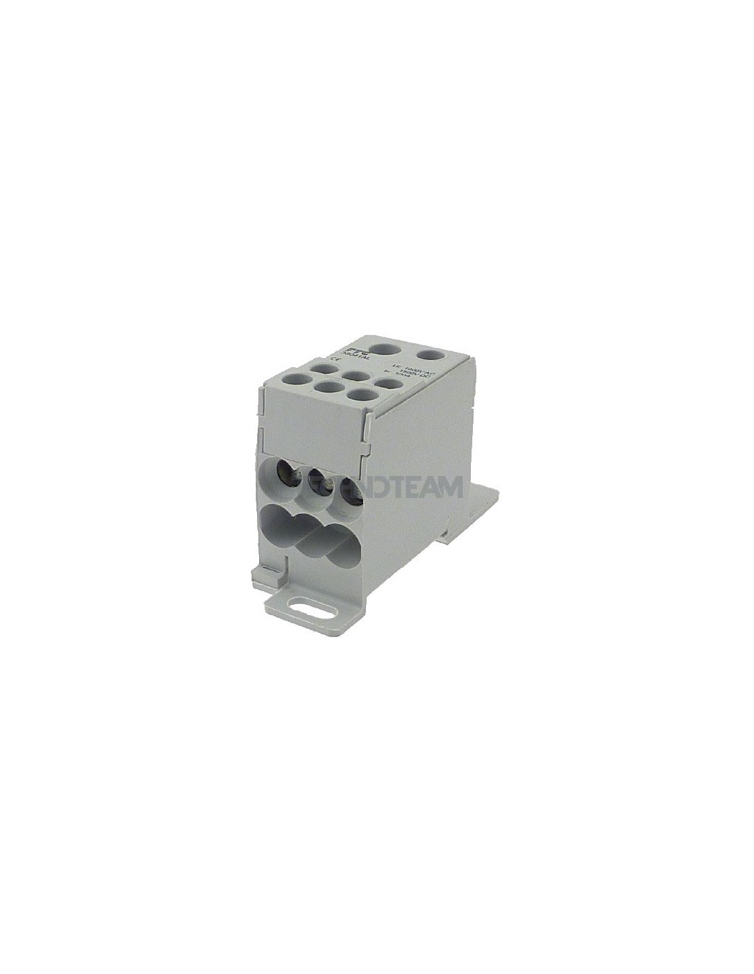 Distrub.block 1pole IN:1x(35mm2)1x(16mm2) OUT:6x(16mm2) Cu Distrub.block 1pole IN:1x(35mm2)1x(16mm2) OUT:6x(16mm2) Cu