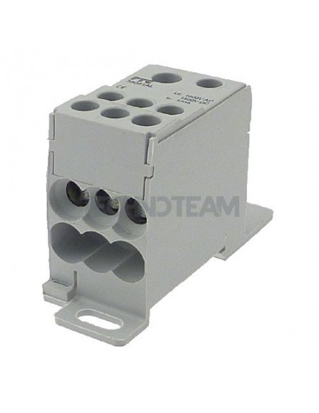 Distrub.block 1pole IN:1x(35mm2)1x(16mm2) OUT:6x(16mm2) Al Distrub.block 1pole IN:1x(35mm2)1x(16mm2) OUT:6x(16mm2) Al