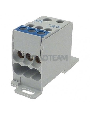 Distrub.block 1pole IN:1x(35mm2)1x(16mm2) OUT:6x(16mm2)blu Distrub.block 1pole IN:1x(35mm2)1x(16mm2) OUT:6x(16mm2)blu