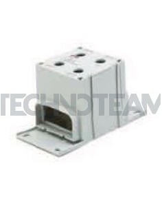 Distribution block 1pole IN:1x(240mm2) OUT:2x(240mm2) Al