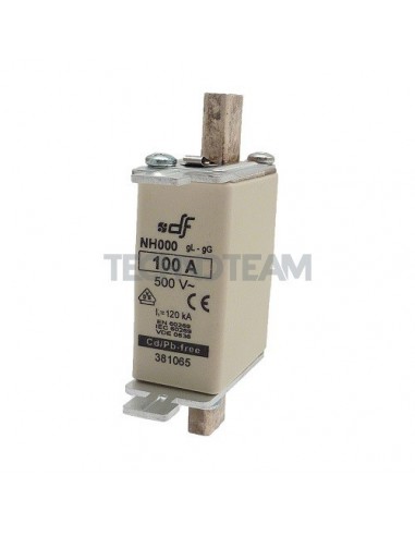 Fuse NH00 gG 500V top indicator 125A