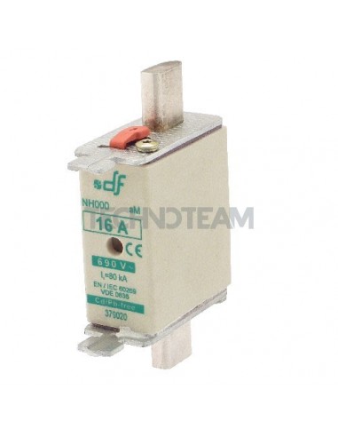 Fuse NH000/NH00C aM 690V double indicator 10A