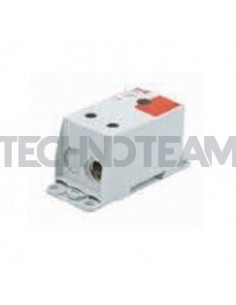 Distribution block 1pole IN:1x(240mm2) OUT:2x(120mm2) red