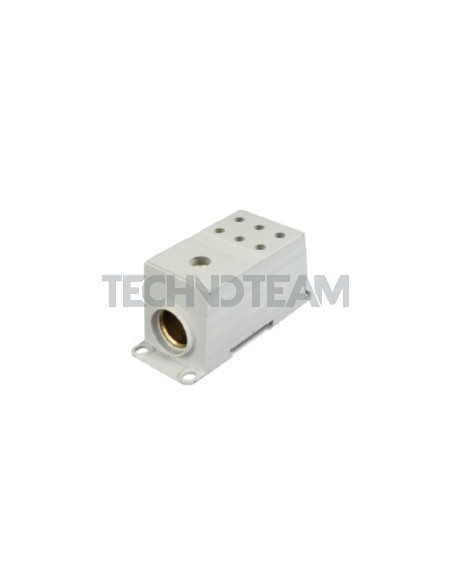 Distribution block 1pole IN:1x(240mm2) OUT:6x(50mm2) Cu