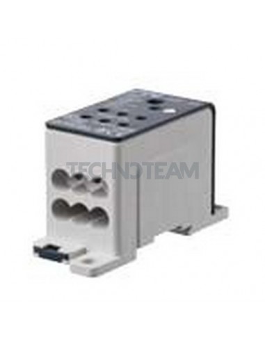 Distribution block 1pole IN:1x(2,5-25mm2) OUT:6x(2,5-10mm2)